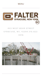 Mobile Screenshot of falterconstruction.com